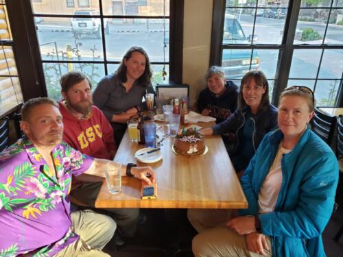 Dinner with friends