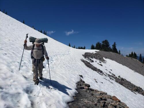 Sketchy snow crossing (Thumper)