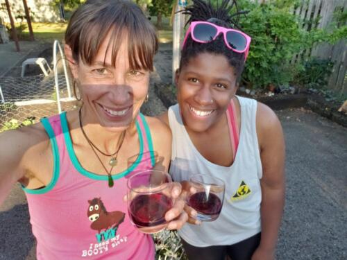 Meeting Lauren (Happy Hour) - seen her last in Idyllwild 